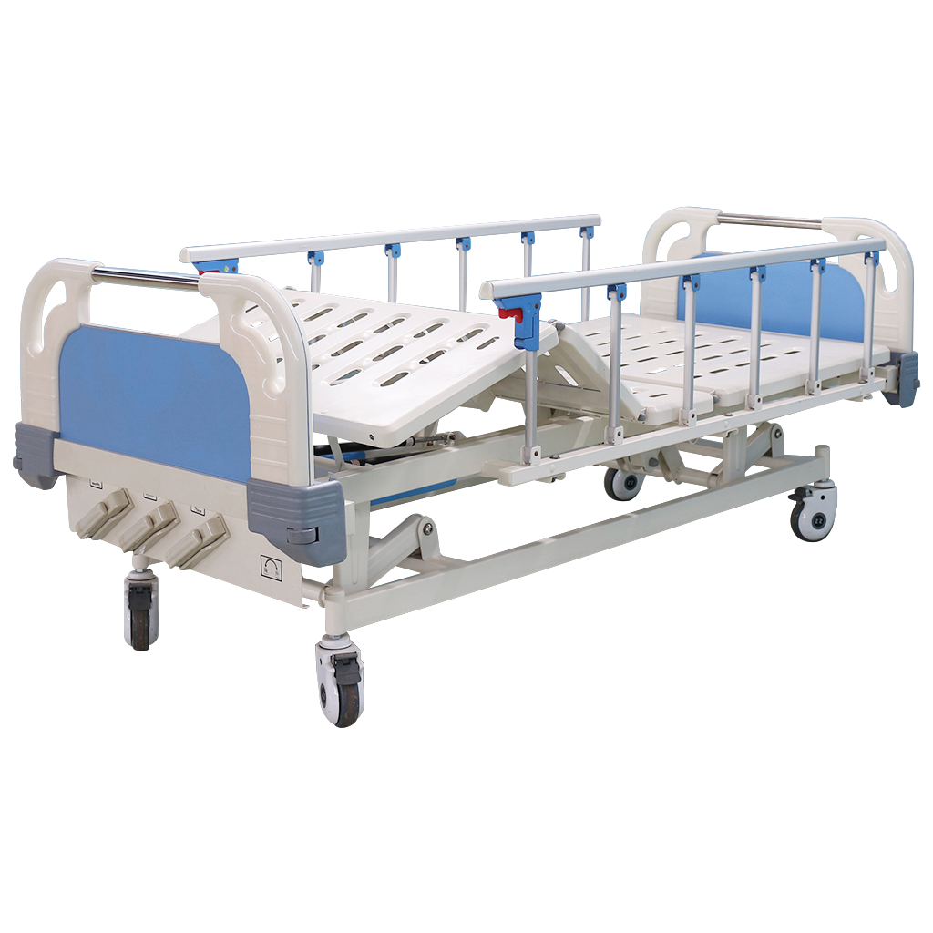 3 crank hospital bed adjustable