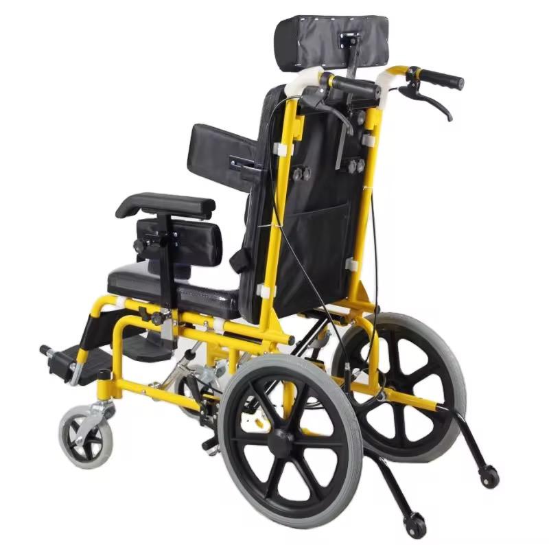 6 wheels for stability of the wheelchair