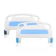 blue sticker on hospital bed board set