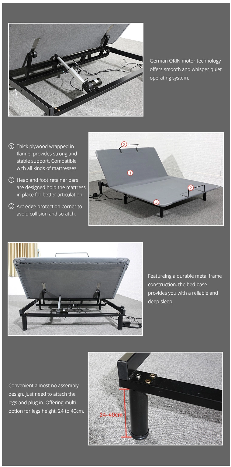 electric adjustable bed features