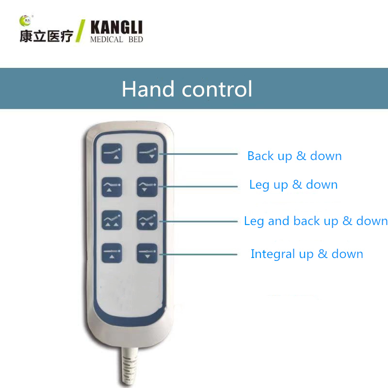 electric hospital bed controls