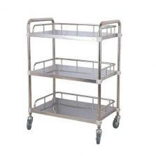 hospital cart with castors