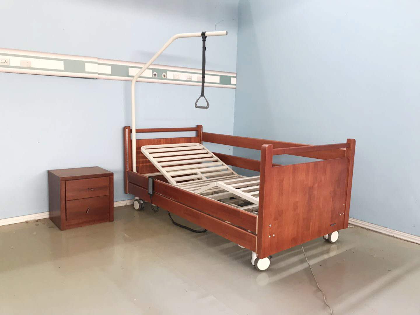 Wooden Hospital Style Beds For Home, Hospital Style Bed Frame
