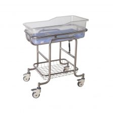 hospital type cot with castor