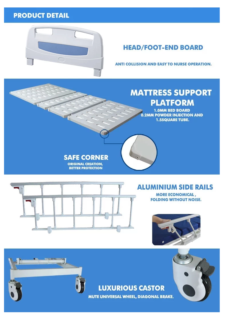 low hospital profile bed