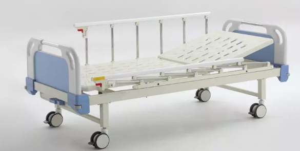 one crank hospital bed in stocks