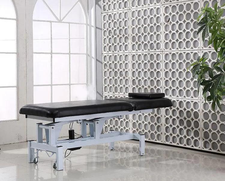 versatile electric bed for massage and hospital examination