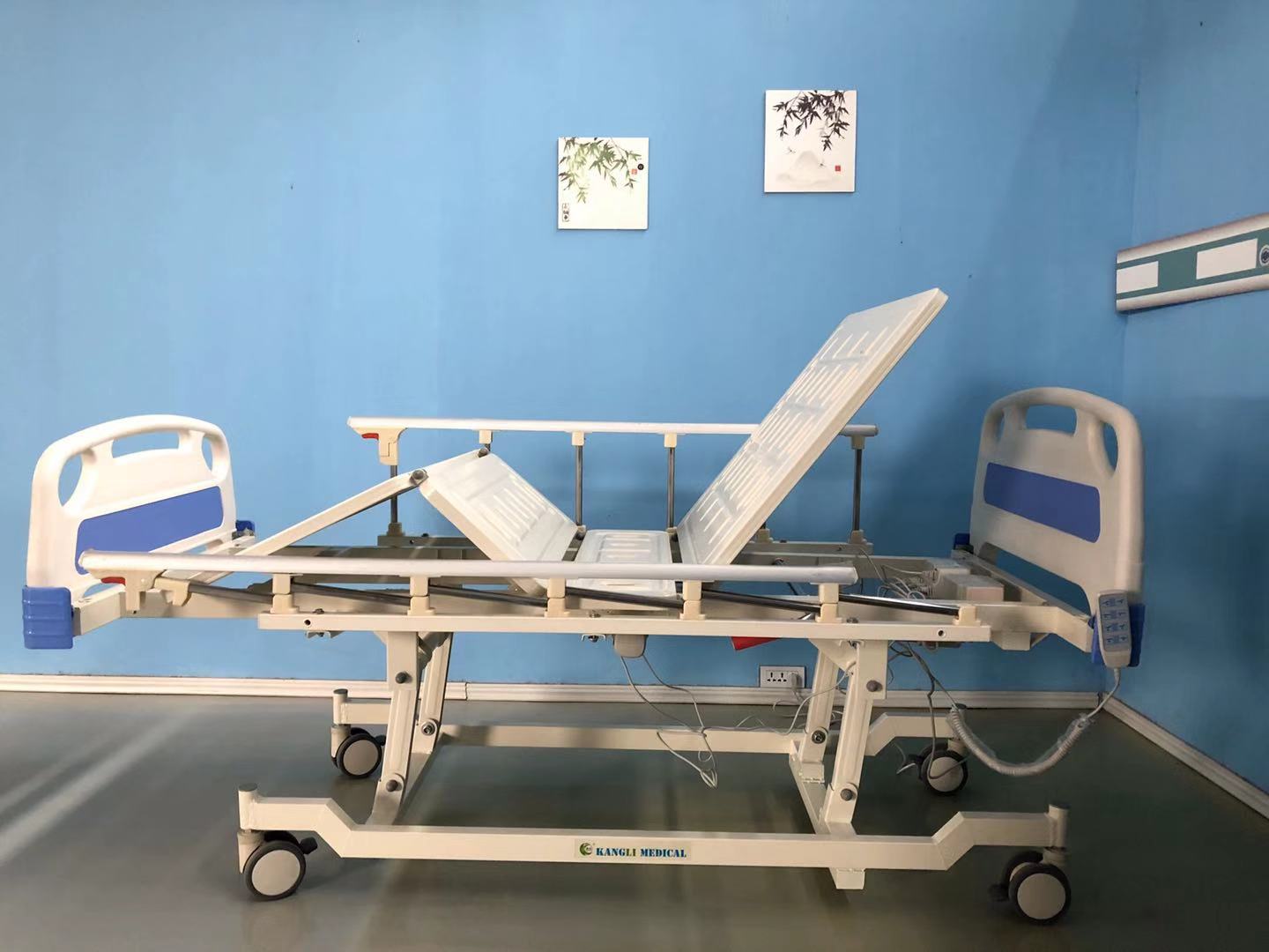 hi low hospital bed full electric